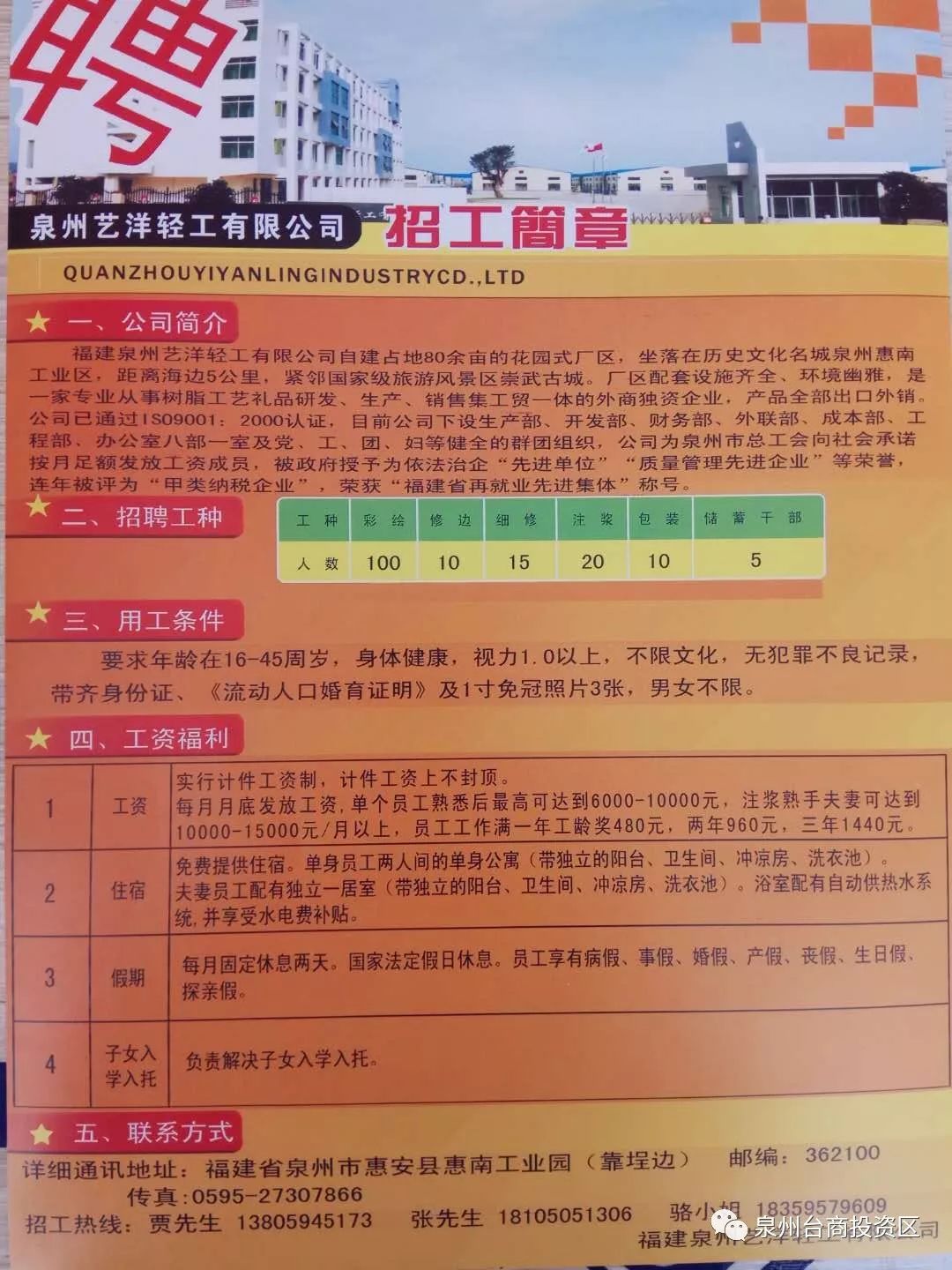 昌东工业园诚邀英才，共筑美好未来招聘启事